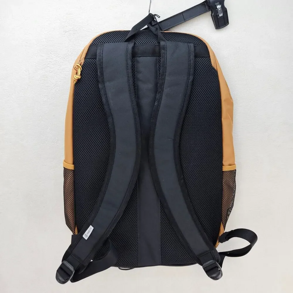 TIMBERLAND UNISEX BACK TO SCHOOL BACKPACK WHEAT NWT EMBROIDERED LOGO HEAVY DUTY